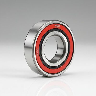NSK герметичный шарикоподшипник из хромированной стали 35x72x15 мм для радиальной и осевой нагрузки в автомобильной и промышленной технике